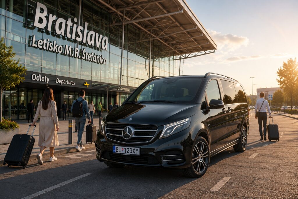 Pohodlný, spoľahlivý a lacný transfer pre 1-8 osôb na letisko Bratislava a Viedeň / Schwechat zo Žiliny | transfer-letisko.sk